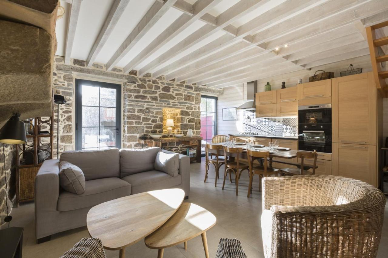 Saint Malo, Le Pont, Maison Plage A 100M Villa Dış mekan fotoğraf