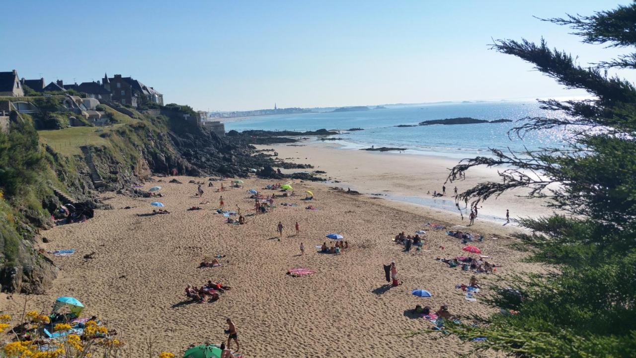 Saint Malo, Le Pont, Maison Plage A 100M Villa Dış mekan fotoğraf