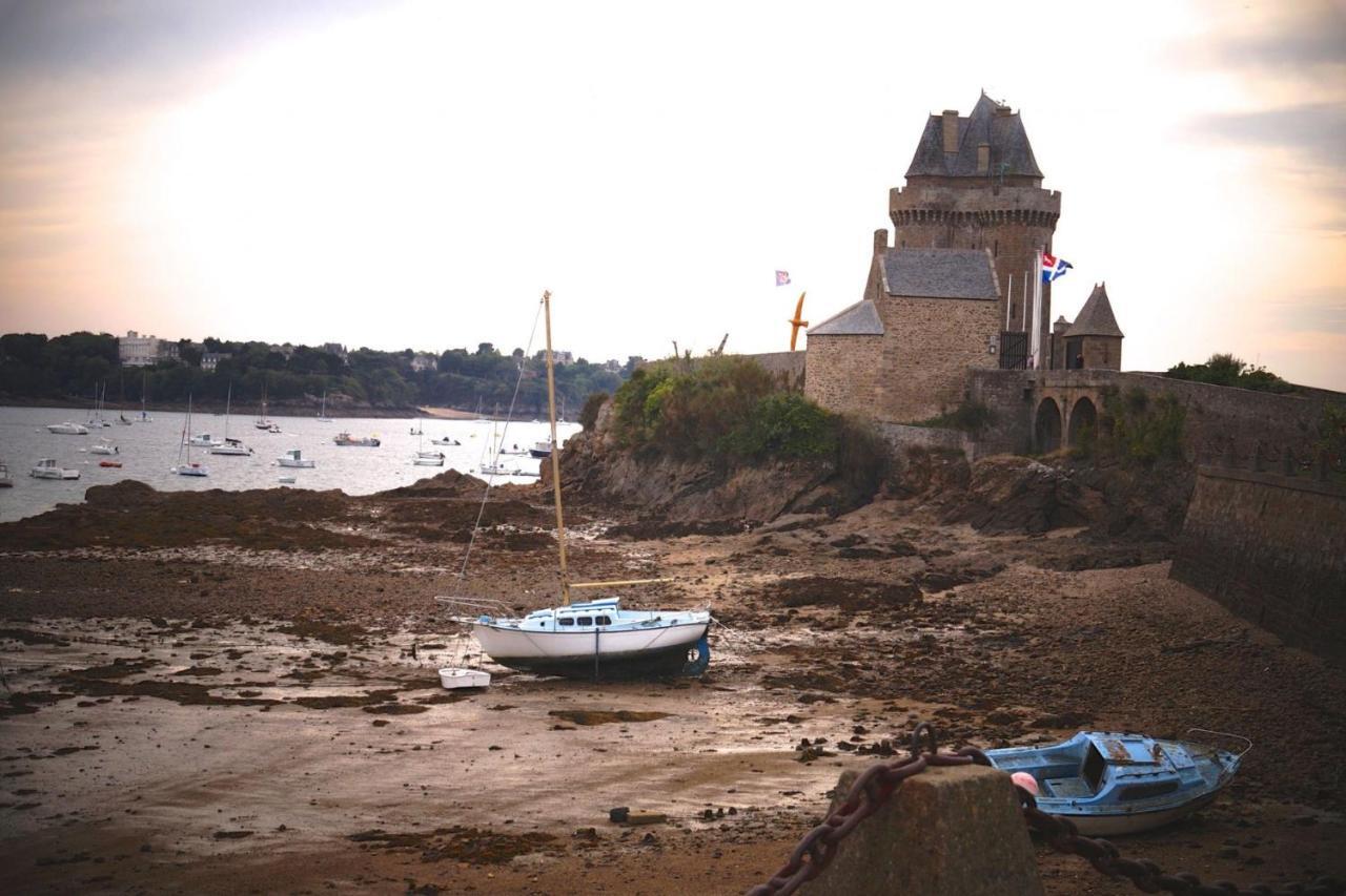 Saint Malo, Le Pont, Maison Plage A 100M Villa Dış mekan fotoğraf